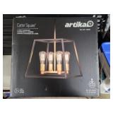 Artika - 'Carter' 4 Light Chandelier Artika - 'Carter' 4 Light Chandelier