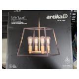 Artika - 'Carter' 4 Light Chandelier Artika - 'Carter' 4 Light Chandelier