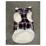 RED PLAID PET VEST SIZE LARGE RED PLAID PET VEST SIZE LARGE
