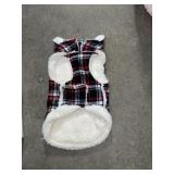 RED PLAID PET VEST SIZE XL RED PLAID PET VEST SIZE XL