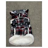 RED PLAID PET VEST SIZE MEDIUM RED PLAID PET VEST SIZE MEDIUM