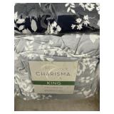 KING BLUE & WHITE FLORAL SHEET SET KING BLUE & WHITE FLORAL SHEET SET