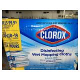 CLOROX DISINFECTING WET MOPPING CLOTHS CLOROX DISINFECTING WET MOPPING CLOTHS