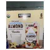 ORGANIC UNSWEETENED ALMOND VANILLA BEVERAGE ORGANIC UNSWEETENED ALMOND VANILLA BEVERAGE