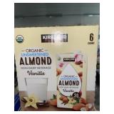 ORGANIC UNSWEETENED ALMOND VANILLA BEVERAGE ORGANIC UNSWEETENED ALMOND VANILLA BEVERAGE