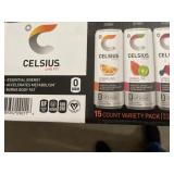 CELSIUS SPARKLING BEVERAGE VARIETY PACK CELSIUS SPARKLING BEVERAGE VARIETY PACK