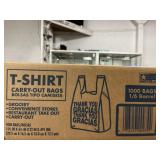T-SHIRT CARRY OUT BAGS T-SHIRT CARRY OUT BAGS