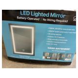 LED LIGHTED MIRROR (SMALL CHIP IN CORNER) LED LIGHTED MIRROR (SMALL CHIP IN CORNER)