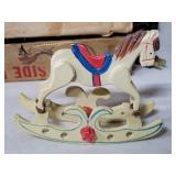 Vintage Wooden - Rocking Horse Decoration Vintage Wooden - Rocking Horse Decoration