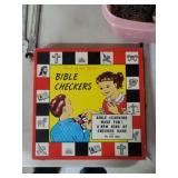 Vintage Bible Checkers Vintage Bible Checkers