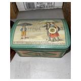 J & R COATS THREAD TIN CAN J & R COATS THREAD TIN CAN