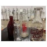 4-BOTTLES (some are milk bottles) 4-BOTTLES (some are milk bottles)