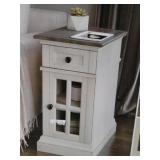 Tresanti - Chair Side Table W/Power (In Box) Tresanti - Chair Side Table W/Power (In Box)