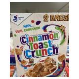 2 BAGS CINNAMON TOAST CRUNCH 2 BAGS CINNAMON TOAST CRUNCH
