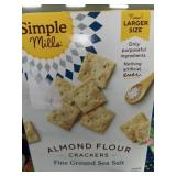 ALMOND FLOUR CRACKERS ALMOND FLOUR CRACKERS