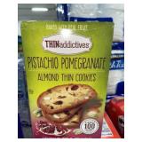 PISTACHIO POMEGRANATE ALMOND THIN COOKIES PISTACHIO POMEGRANATE ALMOND THIN COOKIES