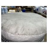 ROUND LIGHT GRAY PET BED ROUND LIGHT GRAY PET BED