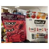 FRUIT WHIPS & MINI FRUIT BARS FRUIT WHIPS & MINI FRUIT BARS