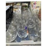 LARGE LOT OF STEM WARE LARGE LOT OF STEM WARE