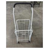 WHITE WHEELED CART WHITE WHEELED CART