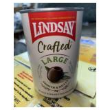 LARGE BLACK PITTED OLIVES X5 LARGE BLACK PITTED OLIVES X5