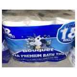 12-JUMBO ROLLS BATH TISSUE 12-JUMBO ROLLS BATH TISSUE