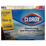 CLOROX DISINFECTING MOPPING CLOTHS CLOROX DISINFECTING MOPPING CLOTHS