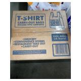 T-SHIRT CARRY OUT BAGS T-SHIRT CARRY OUT BAGS