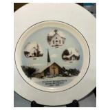PARSONS WV CHURCH PLATE & STAND PARSONS WV CHURCH PLATE & STAND