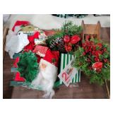 Lot Of Vintage Christmas Items Lot Of Vintage Christmas Items