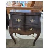 Dark Wood - Solid Victorian End Stand Dark Wood - Solid Victorian End Stand