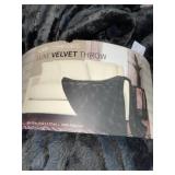 LUXE VELVET THROW LUXE VELVET THROW