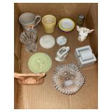 BOX WITH MISCELLANEOUS ITEMS BOX WITH MISCELLANEOUS ITEMS