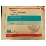 Cardinal - (Extra Large) Care Quilted Briefs Cardinal - (Extra Large) Care Quilted Briefs