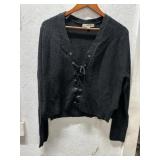 BLACK SWEATER LARGE