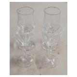 4 Piece - Mini Collectible Glasses