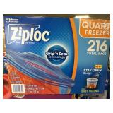 ZIPLOC FREEZER BAGS