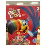 FROOT LOOPS WITH 2 BAGS OF CEREAL