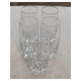 5 Piece - Cut Crystal Beverage Glasses