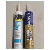 Construction Adhesive & Latex Caulk