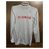 GREY REDSKINS SHIRT LARGE