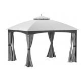 Allen + Roth - (10' x 12') Soft Top Gazebo (In