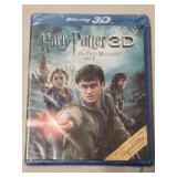 Harry Potter 3D Deathly Hollows Blu Ray Movie