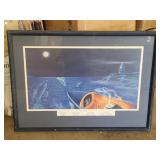(41' x 31') Night Boat Drift Print