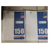 Two Packs Of College Ruled Paper