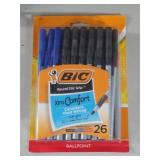 Bic - Soft Grip Blue / Black Pens