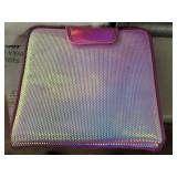 Zip Pink Reflective Binder