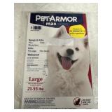 PET ARMOR MAX FOR DOGS 21 TO 55LBS