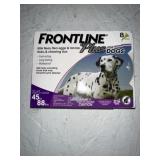 FRONTLINE PLUS FOR DOGS 45 TO 88LBS