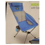 Cascade - High Back Chair W/Cup Holder